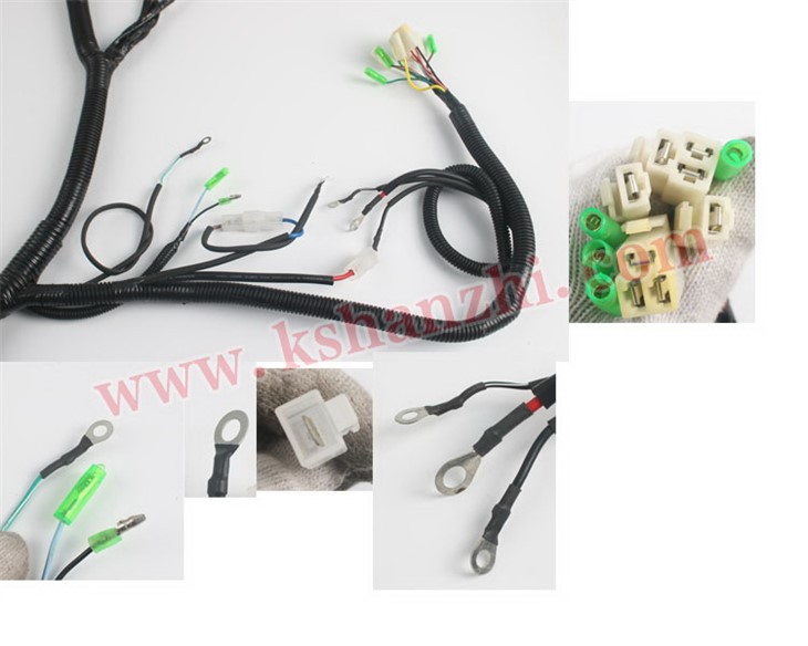 ہنزی فورک لفٹ پارٹس E0105700 الیکٹرک مکمل تار کا استعمال ٹیلفٹ FD30 کے لئے