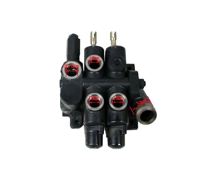 MSV04-221-57 Hydraulic 2 Spools Control Valve For Baoli 3ton Electric Forklift