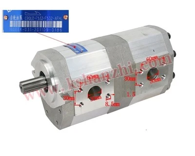فورک لفٹ پارٹس CBQLD-F532 F532-AFHL ہائیڈرولک پمپ برائے Hl,CPCD45, 100% پریمیم