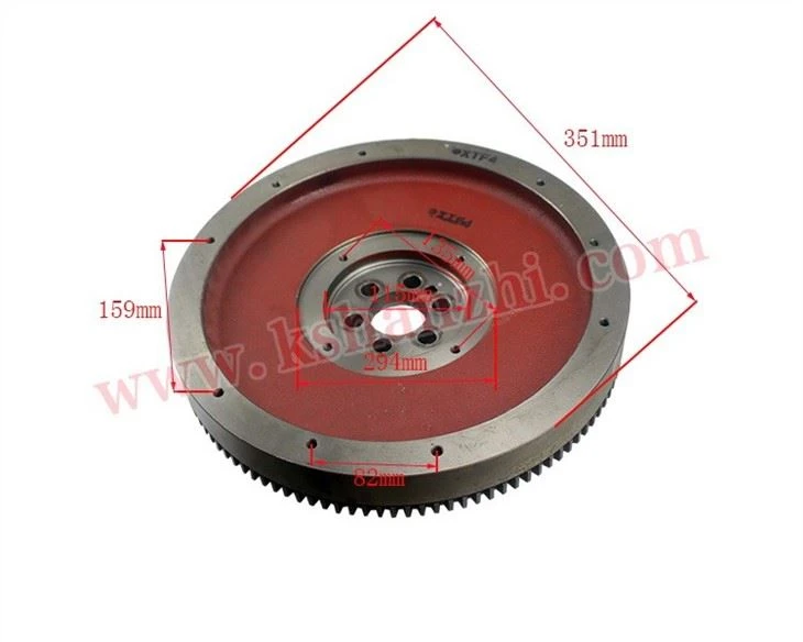 129940-21470 Engine Flywheel Assy For 4TNE92/94/98/NV94/98